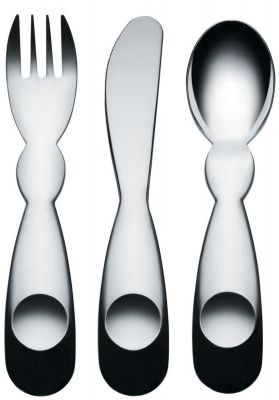 Alessini Children cutlery set Alessi